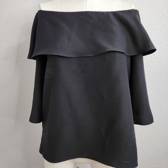 BANANA REPUBLIC FACTORY|WOMEN'S TOP|SMALL BLACK - Picture 2 of 2